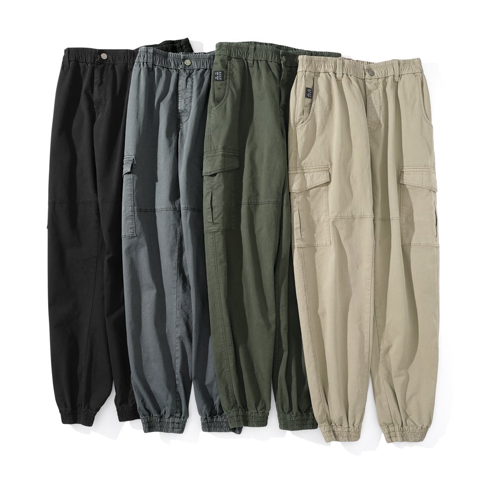 Men's Durable Cargo Pants, Men's Tactical Pants With Multi Pockets For Outdoor Hiking Camping