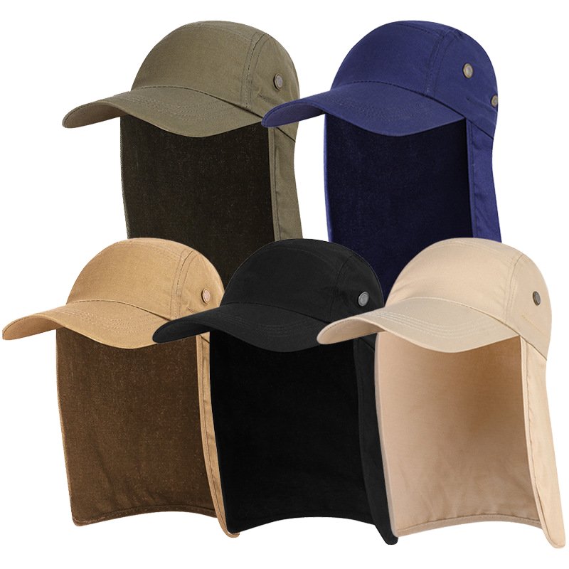 Outdoor sunscreen fisherman hat can be customized