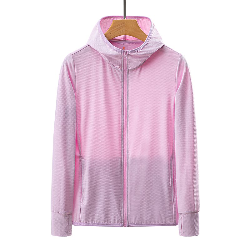 Custom logo soft Quick Dry Lightweight Sun Protection UPF 40+ UV outdoor clothing Skin Clothing For Running Hiking jacket