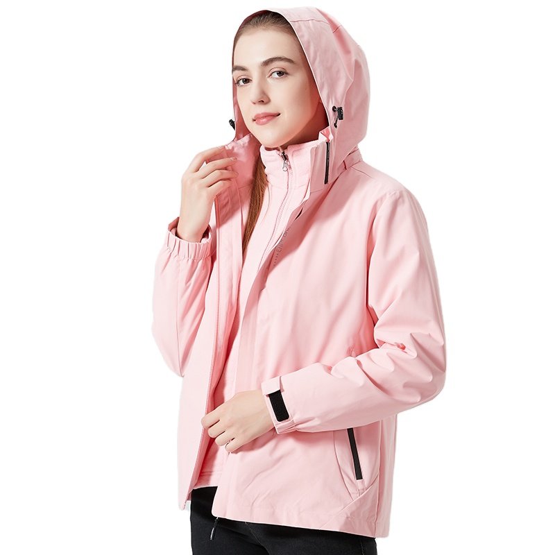 Unisex Waterproof Windproof Camping Hiking Jacket Outdoor Travel Warm Jacket for Winter Adults-Men Women Couples