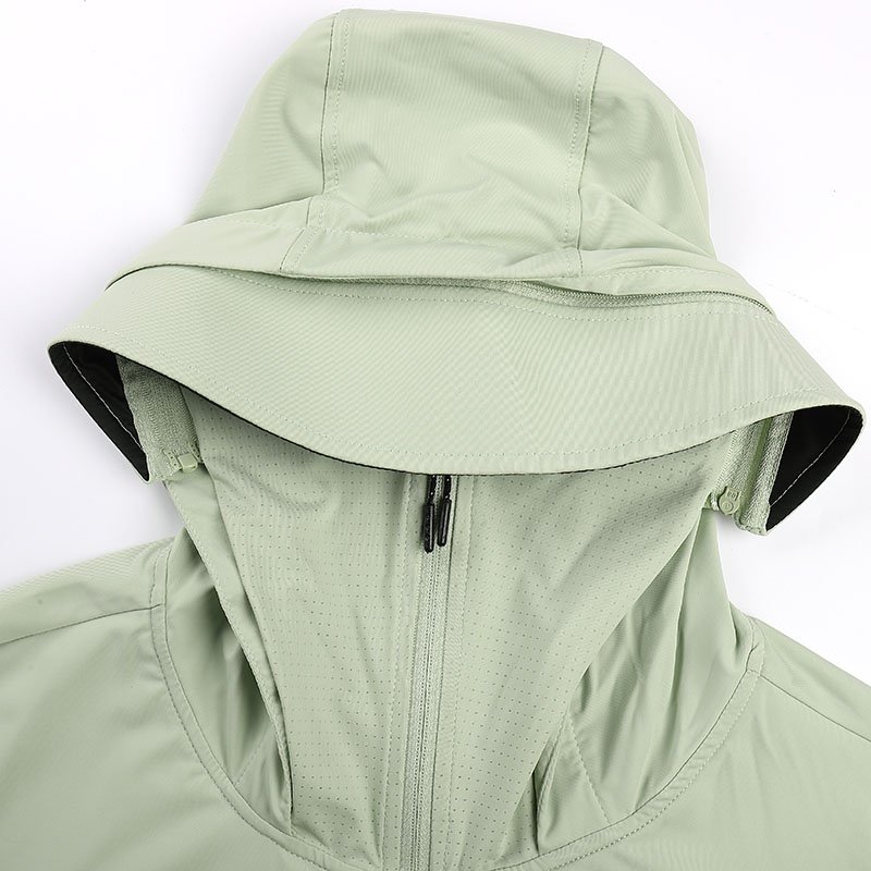 Quick Dry Riding Baselayer Breathable Sun Protection Clothing With Hooded UPF50+ Ice Cold Sun Protective Clothing For Women