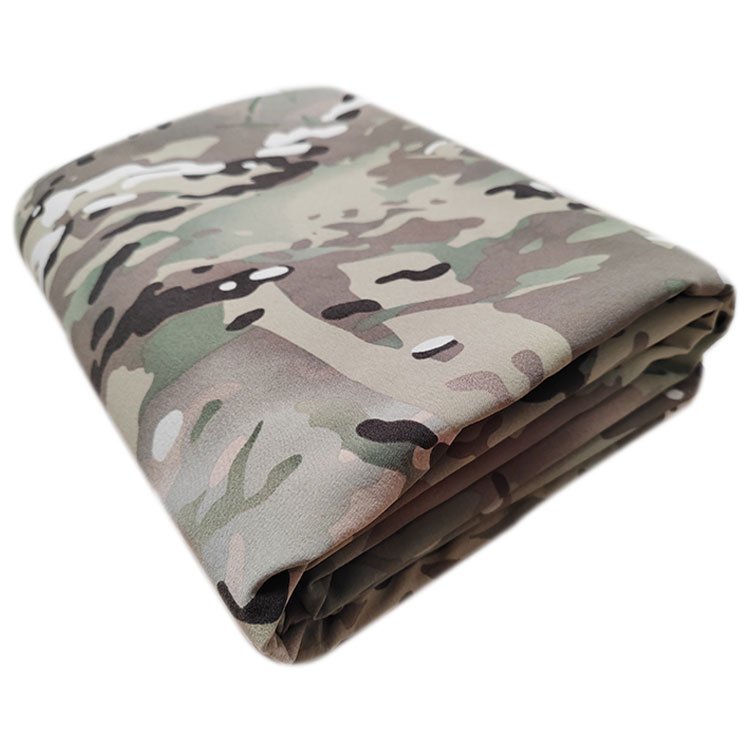 Nylon Spandex Camouflage MC short sleeve digital green navy blue rip stop tactical gear uniforms men's set for security guards