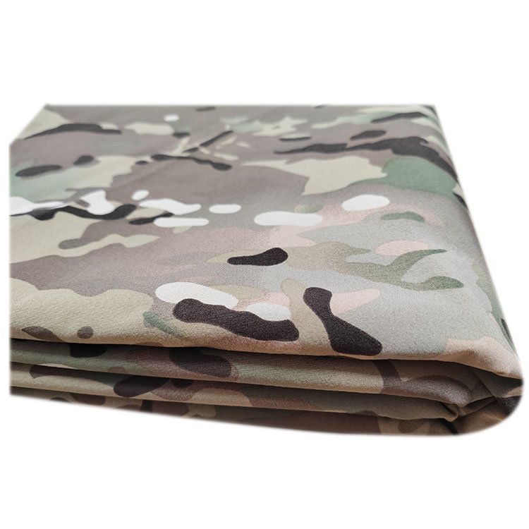 Nylon Spandex Camouflage MC short sleeve digital green navy blue rip stop tactical gear uniforms men's set for security guards