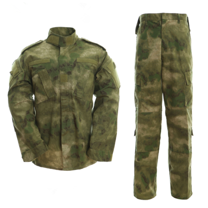 Training ACU Uniform Jungle German Camouflage Pants Clothing Suit black tactical uniform set for security guards