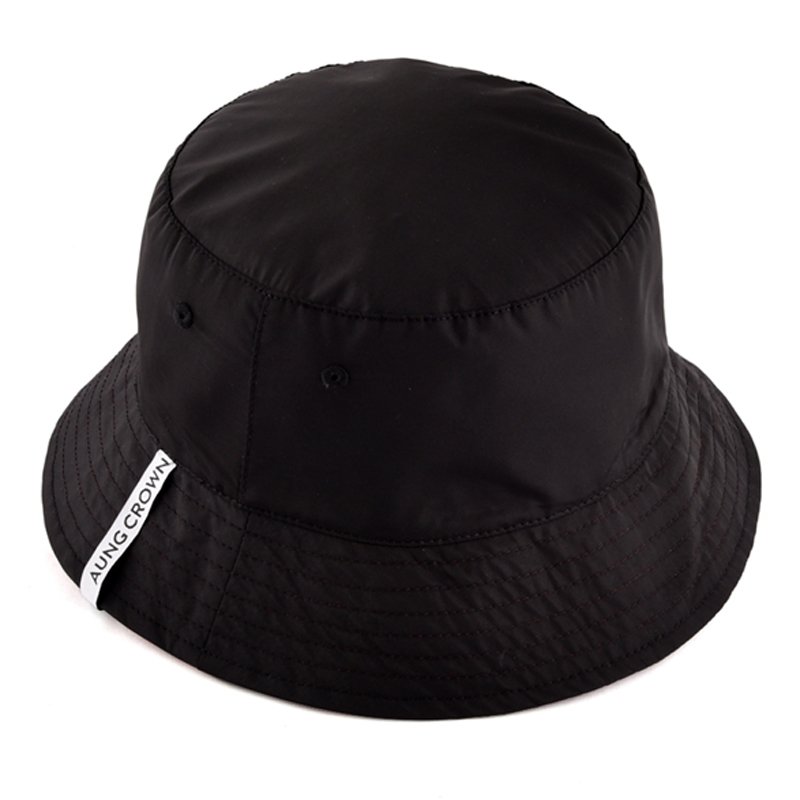 Hot Sale Rain Hat Fold Nylon Waterproof Bucket Hat Custom Logo Nylon Fashion Quick Dry Bucket Hat