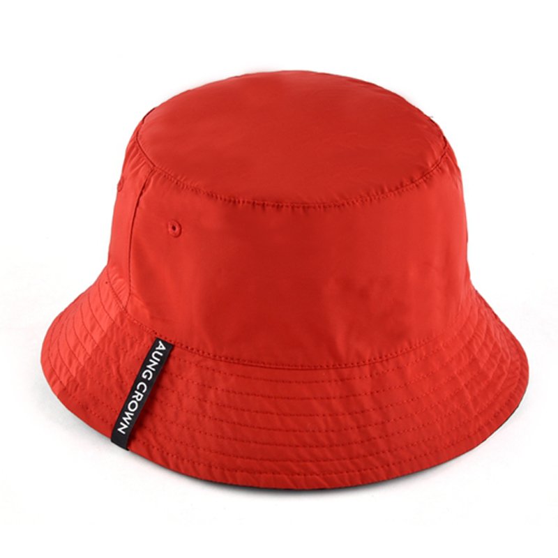 Hot Sale Rain Hat Fold Nylon Waterproof Bucket Hat Custom Logo Nylon Fashion Quick Dry Bucket Hat