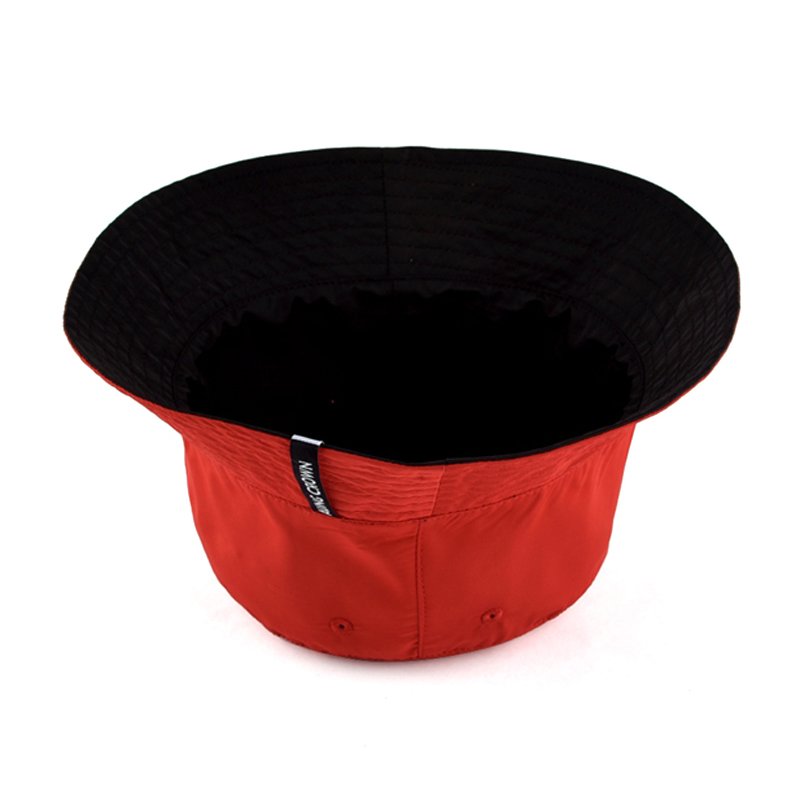 Hot Sale Rain Hat Fold Nylon Waterproof Bucket Hat Custom Logo Nylon Fashion Quick Dry Bucket Hat
