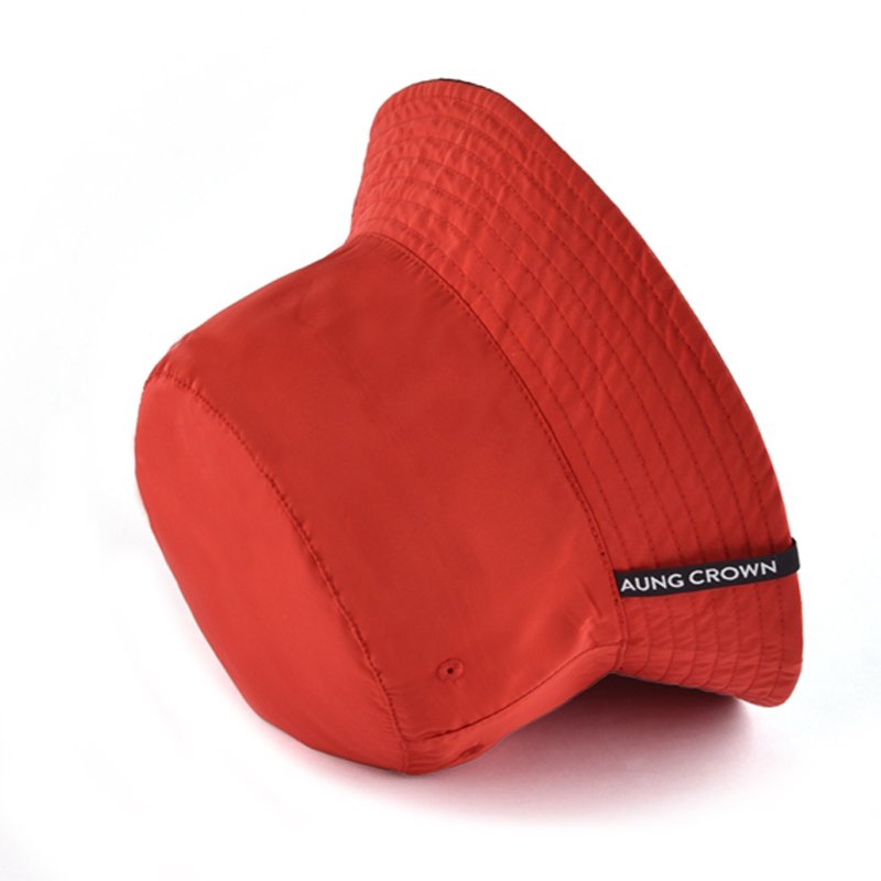Hot Sale Rain Hat Fold Nylon Waterproof Bucket Hat Custom Logo Nylon Fashion Quick Dry Bucket Hat