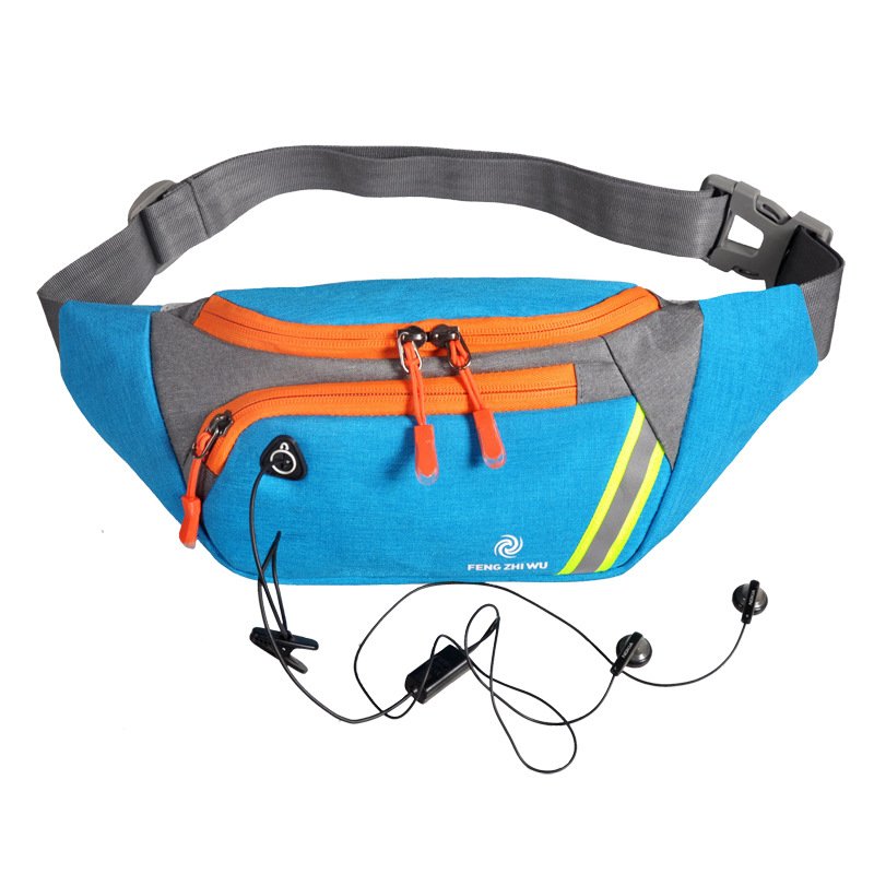 Traveler's cash bag and new multi-purpose silt-rear-resistant, outdoor-run mobile sports chest kit