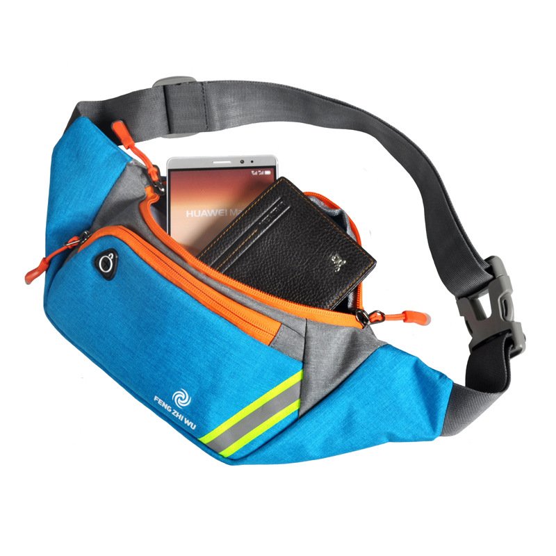Traveler's cash bag and new multi-purpose silt-rear-resistant, outdoor-run mobile sports chest kit