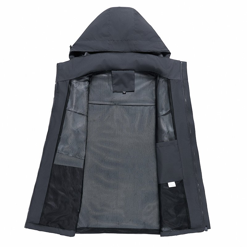 Outdoor Running Fitness Waterproof Coats for Women Hiking Mountaineering Clothes Camping Men's Outdoor Windbreaker Jacket