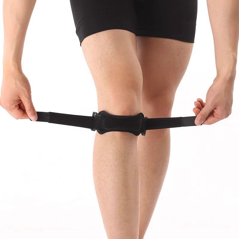 Reduced heating damage to the knee-drive line and to the man and the woman on the knee plaster fixed band