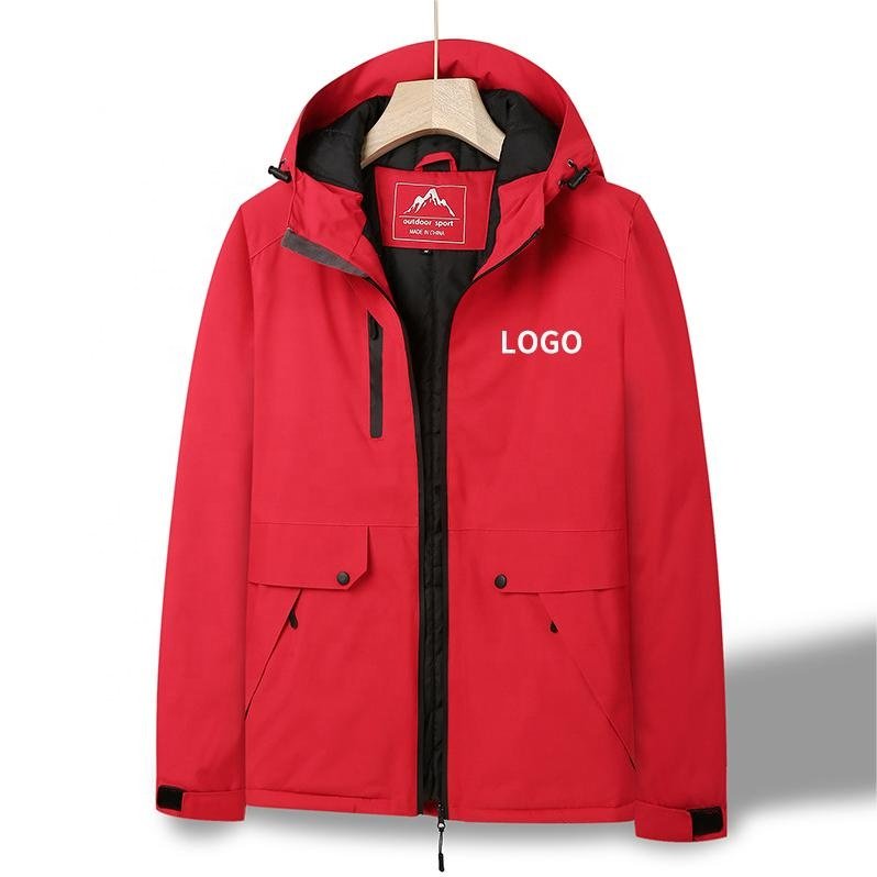 Waterproof Outdoor Hiking Clothing Man Tactical Jackets Softshell Fleece Winter Zip Customized Jacket