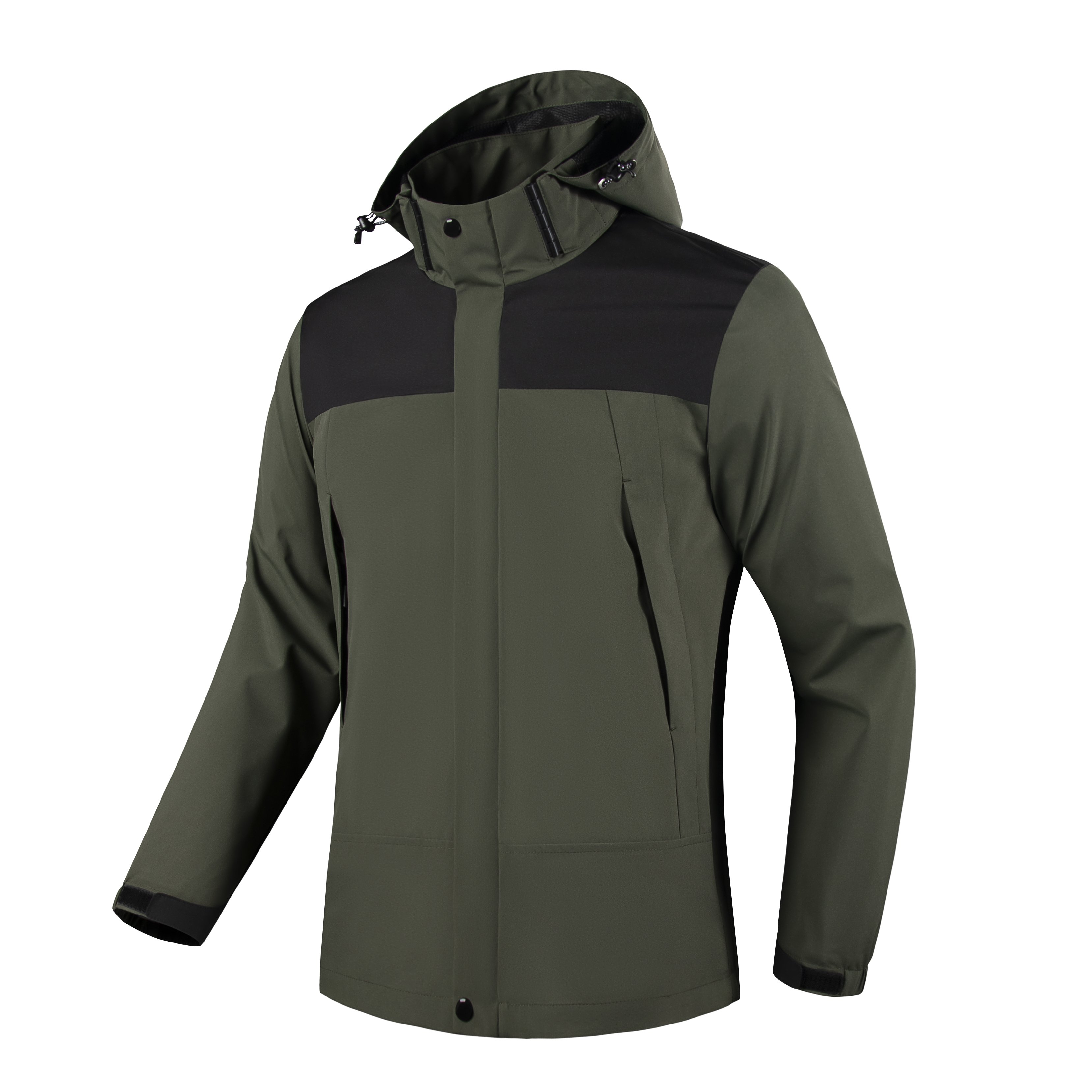 High Quality Man's Camping Clothes Hiking Jacket Waterproof Thin Hiking Safari Jacket Windproof
