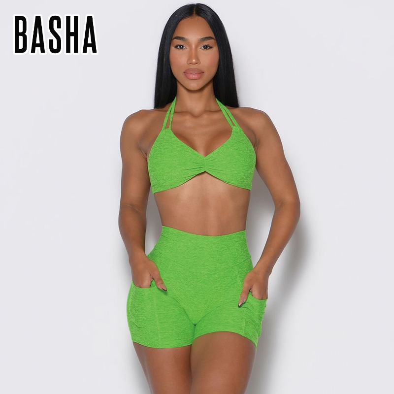 2024 Sports Wear Custom V Back Scrunch Ropa Deportiva Sportswear Yoga Gym Fitness Workout Sets For Women