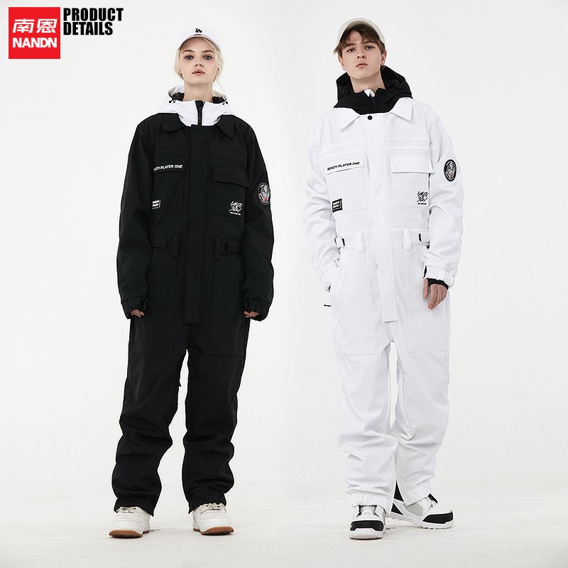 Ski Jumpsuit for Men Women's Ski Suit Windproof Waterproof plus size Snow Suit Snowboard Ski Overalls One Piece