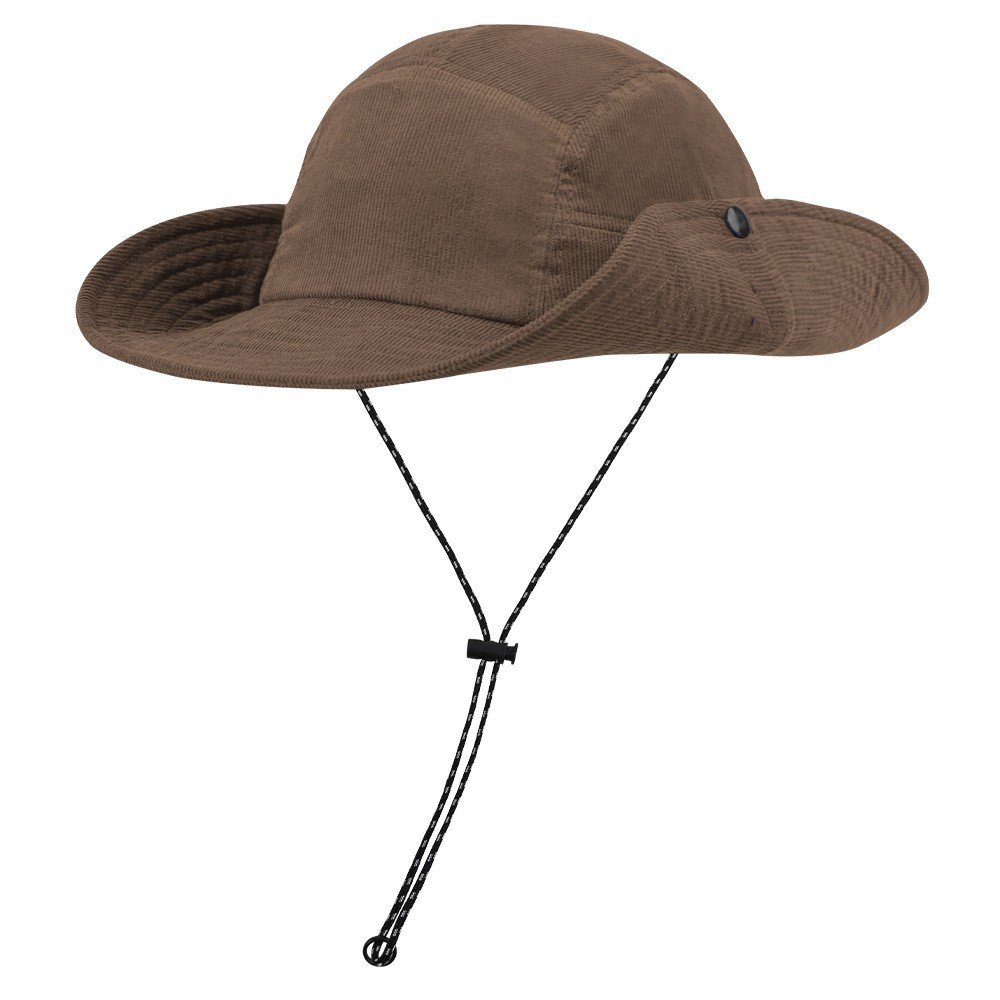 Men's and Women's Bucket Hat for Hiking Beach Fishing Summer Safari UV Protection Foldable Plain Sports Cap-Outdoor Sun Hat