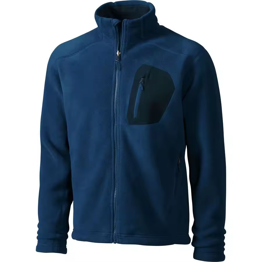JOMO Outdoor Factory OEM Mens Fleece Jacket High Quality Custom 100% Polyester Windproof Polar Fleece Jacket Logo