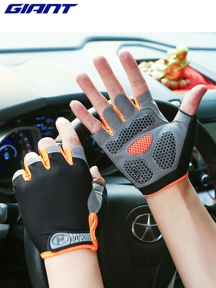 Cheetah rides half-finger gloves for men and women in general mountain bikes in summer