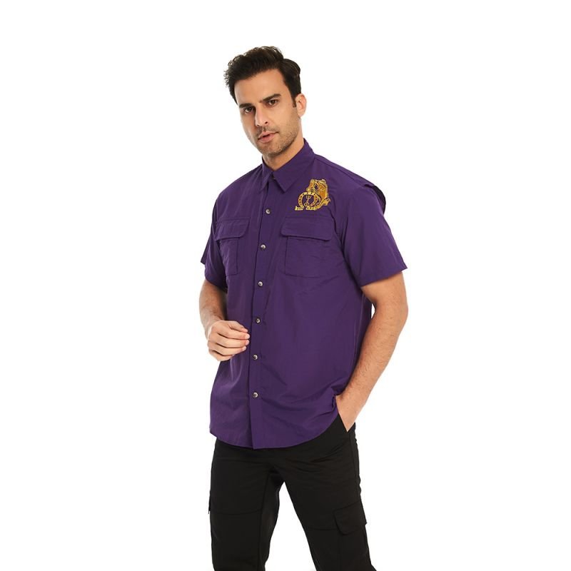 Men's UV UPF 50+ Sun Protection Soild Anti-Static Waterproof Breathable Fast Dry Hiking Fishing Long Sleeve Shirts