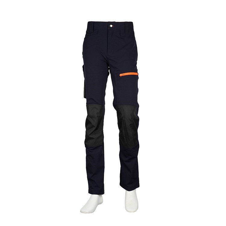 Men's 4 Way High Stretch Multi-pocket Skinny Workwear Cargo Trousers Construction Work Pants For Men