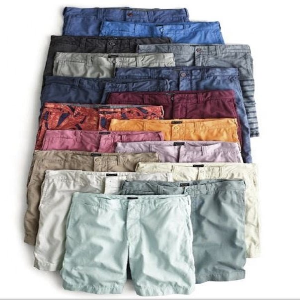 Adult Cargo Short Pants Male Clothes Bundle Pant Hiking Hunting Multi Pockets Cargo Worker Surplus Original Stock lot apparels