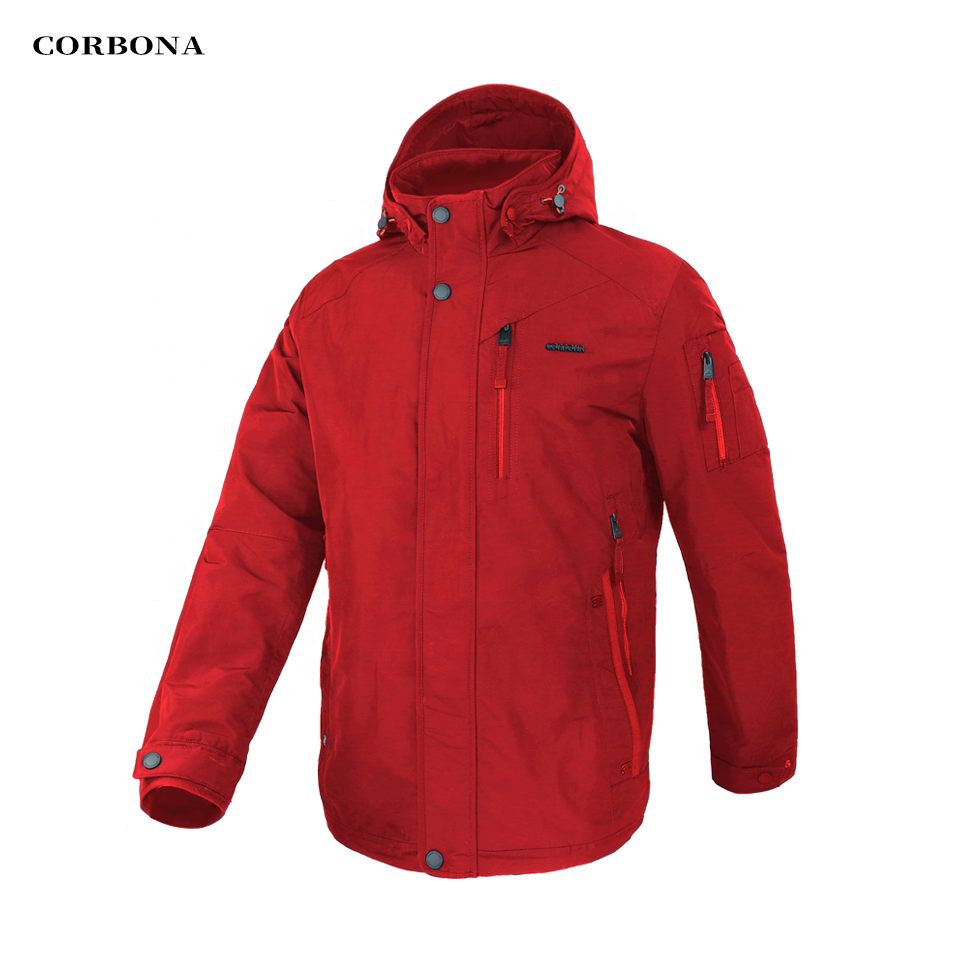 CORBONA Autumn Mens Jacket Business Casual Memory Foam Sports Outdoor Winter Coat High Quality Cotton Male Clothing Homme Parka