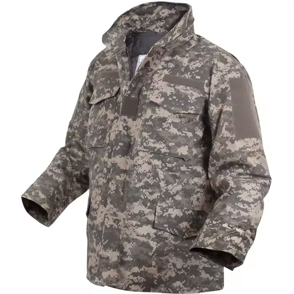 OEM& ODM Customized Small Batch Winter Camping breathable Camouflage Hunting Softshell tactical Field Jacket