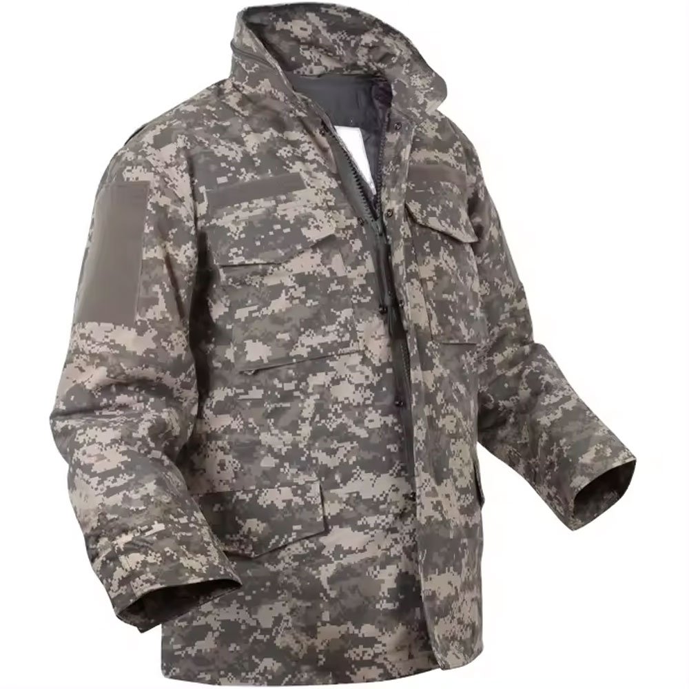 OEM& ODM Customized Small Batch Winter Camping breathable Camouflage Hunting Softshell tactical Field Jacket