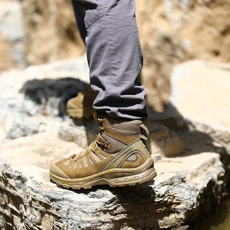 flat boot men's desert tactical hiking boots tactical desert men's casual shoes boots