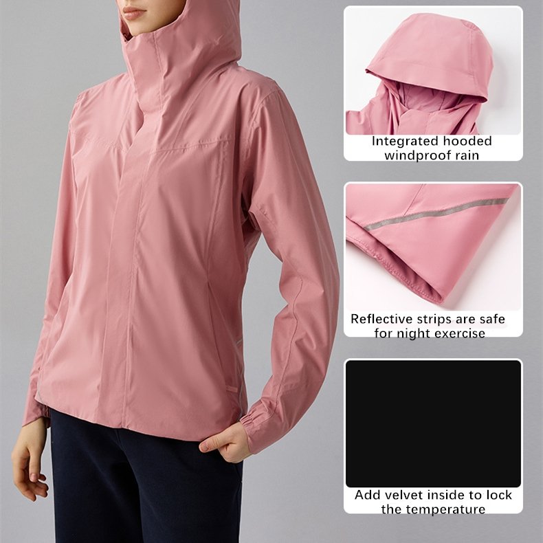 Xsunwing New women Fleece jacket coat 3in1 interchangeable outdoor soft shell jacket windproof and waterproof jackets WDQ011