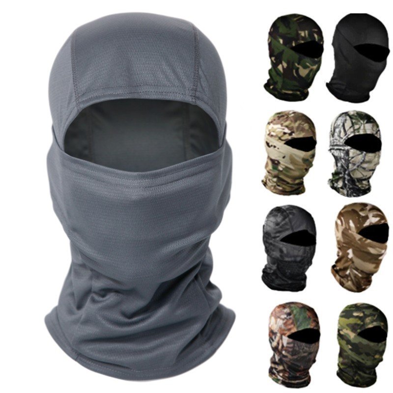 2023 New Men Fashionable In Winter Waterproof Men Thermal Wool Balaclava Hooded Hat Neck Warmer Hiking Ski Mask