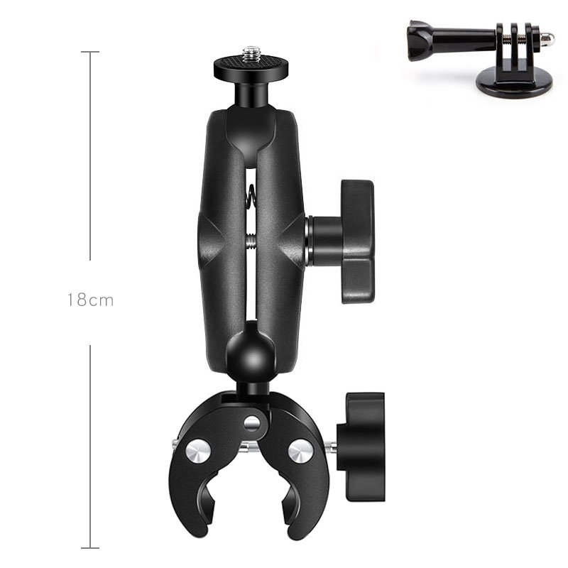 scrambling quickball 25mm, spare parts, a motorcycle and a motorbed camera in