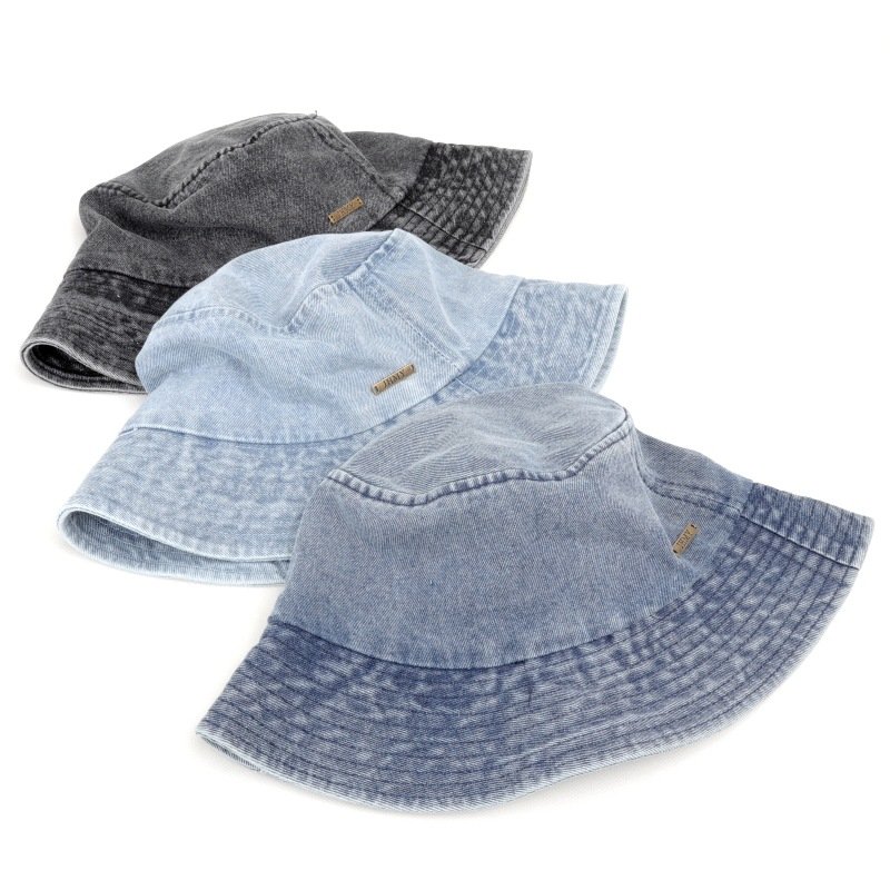 Cowboy fisherman hat female Korean wash fashion retro pot hat outdoor casual face small sunscreen visor