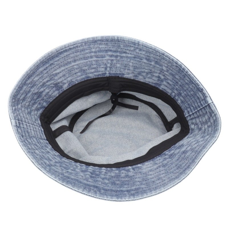 Cowboy fisherman hat female Korean wash fashion retro pot hat outdoor casual face small sunscreen visor