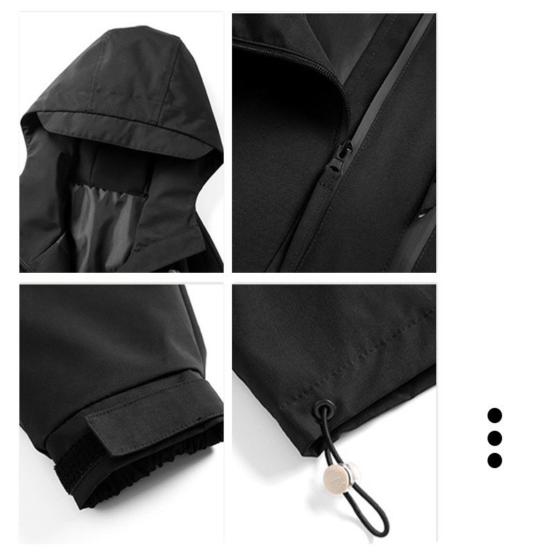 Outdoor Mountaineering Hiking Jackets Men Women Spring Autumn Loose Size Casual Jacket Windproof Couple Mountaineering Suit