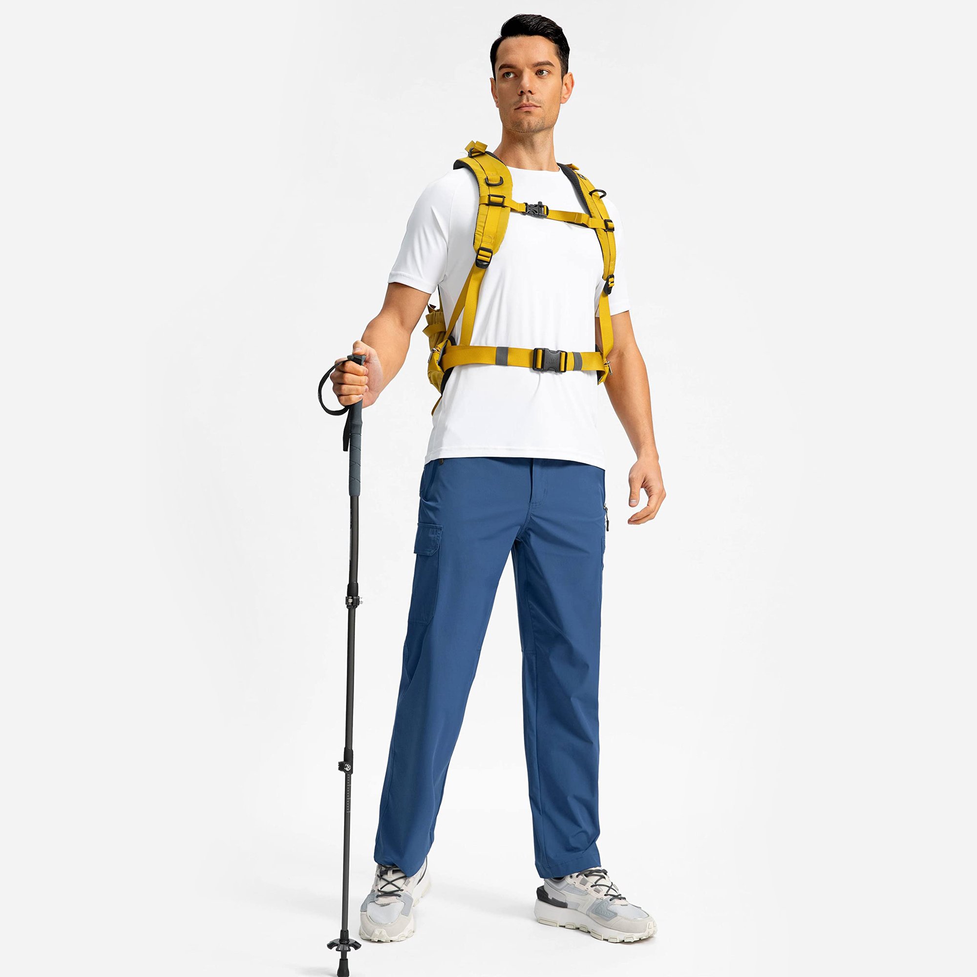 Custom Manufacturers Women's Sport Outdoor Cargo Hiking Jogger Pants Lightweight Quick Dry Jogging Pants With Zipper Pockets