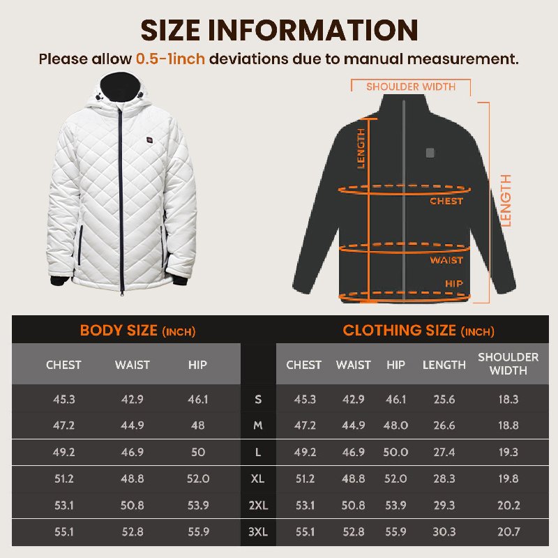 High Quality Custom Winter Jacket Women 5 Heating Zones USB Rechargeable Battery Waterproof Windproof Outdoor Heated Clothing