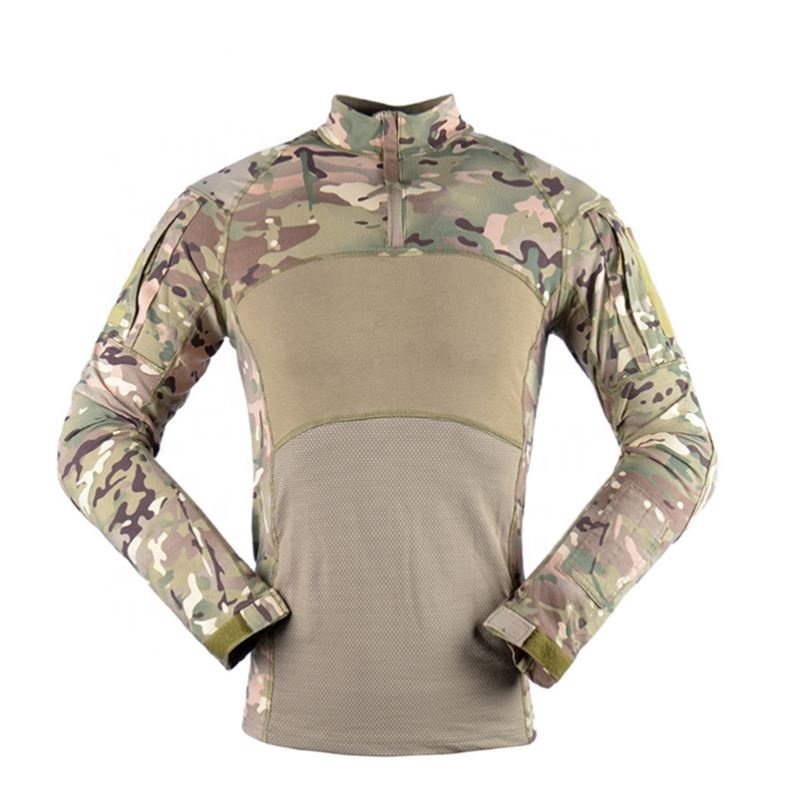 Hiking Trekking Suits Outdoor Hunting Shirt and Pant Rip-stop combat uniform