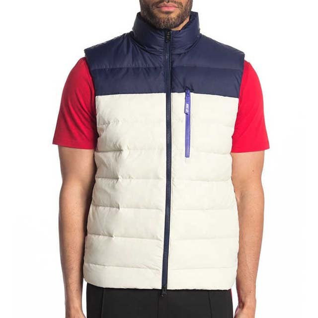 Zip Up Fleece Lined Design Custom Sleeveless Jackets Men's Lightweight Puffer Vest for Running Hiking High Street Men's Jackets