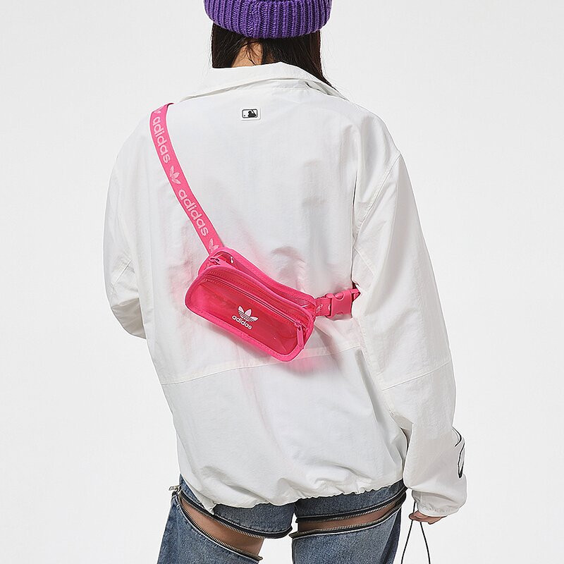 Adidas trifle slurry bag, new 2024 WAISTBAG transparency campaign bag H509996