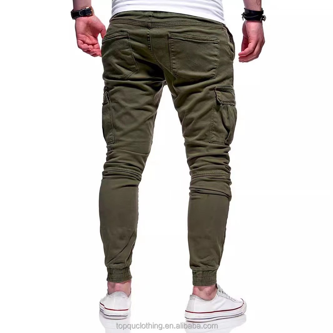 2024 Hot Sale Mens Cargo Pants Casual Hiking Pants Workout Joggers Sweatpants for Men