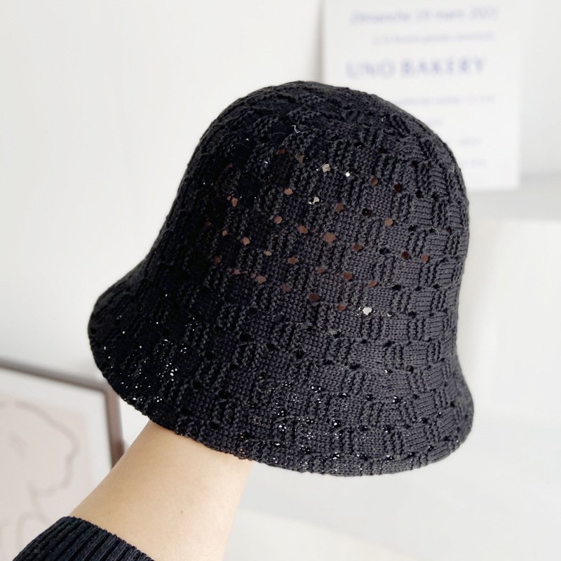 New Fashion Foldable Sunscreen Summer Breathable Adult Fisherman Hat Custom Logo Crochet Bucket Hats For Women