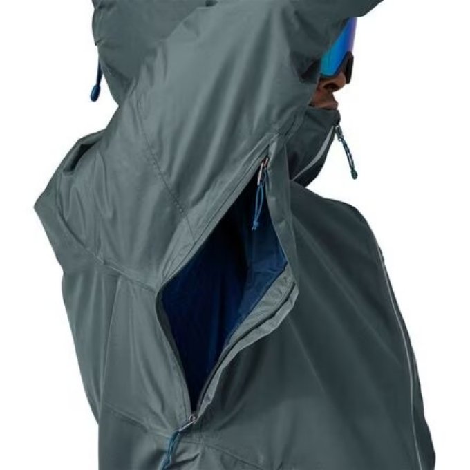 OEM Custom Outdoor Men's Ski & Snowboard Jackets High Quality Waterproof Windbreaker Breathable Ski Hooded Jacket