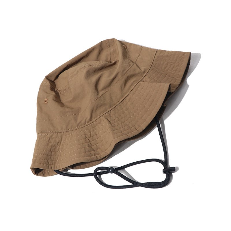 Custom Logo Quick Dry Packable Boonie Hat Men Women Outdoor UV Protection Lightweight Fishing Hiking Bucket Hat with Drawstring