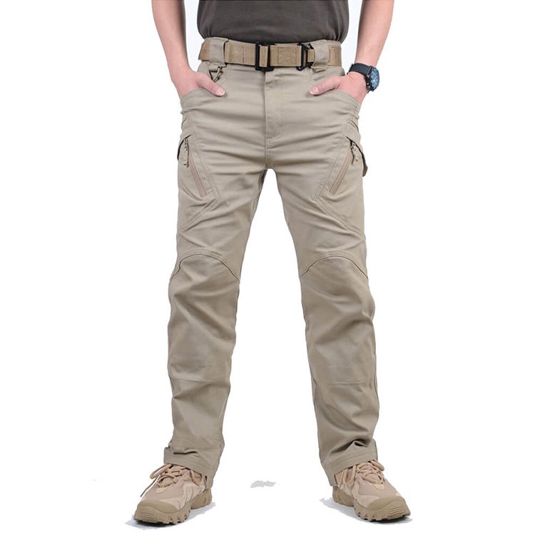 custom waterproof windbreaker 6 pocket camo hiking work nylon cargo trousers men pant for men