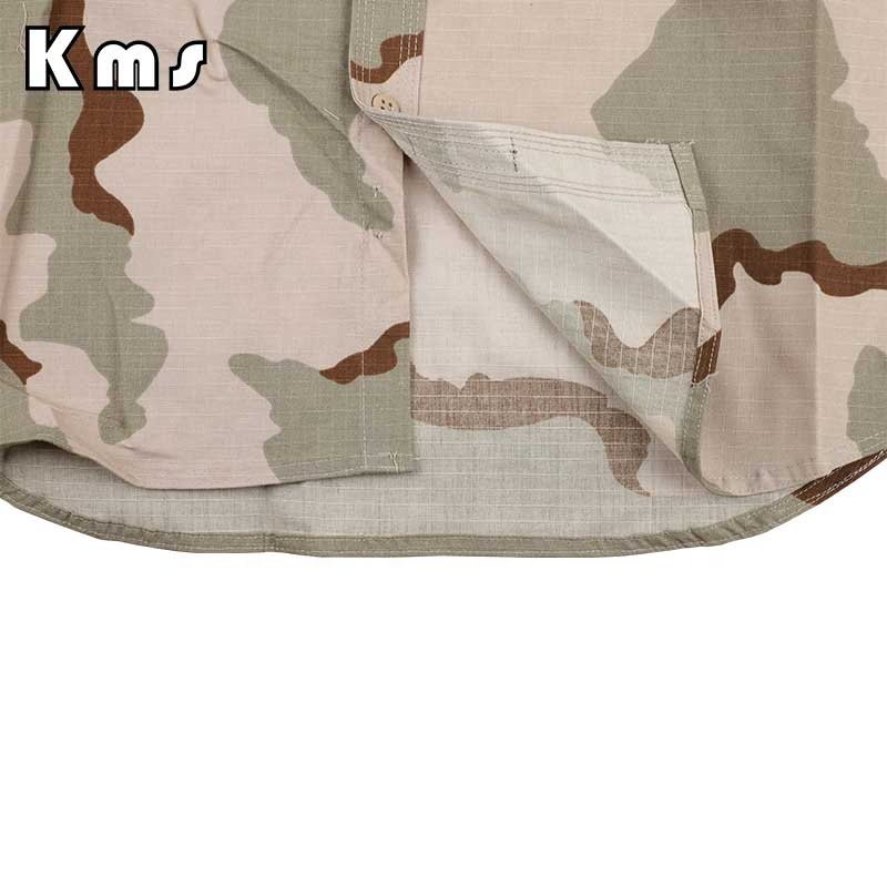 KMS Ready To Ship Wholesale Desert Camouflage Sport Clothes Outdoor Tactical Combat Clothing Uniform For Training/Hunting