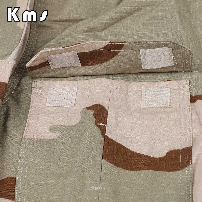 KMS Ready To Ship Wholesale Desert Camouflage Sport Clothes Outdoor Tactical Combat Clothing Uniform For Training/Hunting