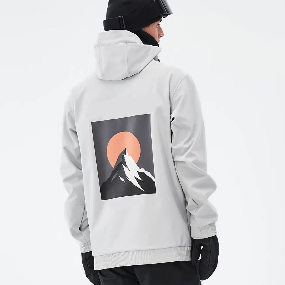 Customized Factory Made Men Ski Waterproof Jackets Factory Durable Storm Guard Hooded Windproof Snowboard Winter Snow Jacket
