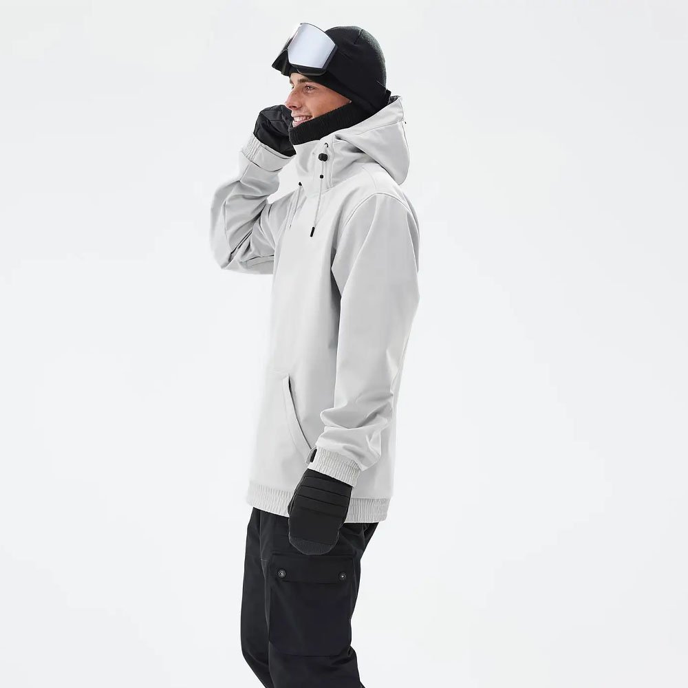 Customized Factory Made Men Ski Waterproof Jackets Factory Durable Storm Guard Hooded Windproof Snowboard Winter Snow Jacket
